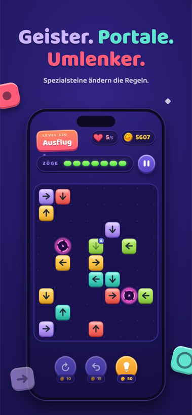 Arrow Domino — Kettenreaktion